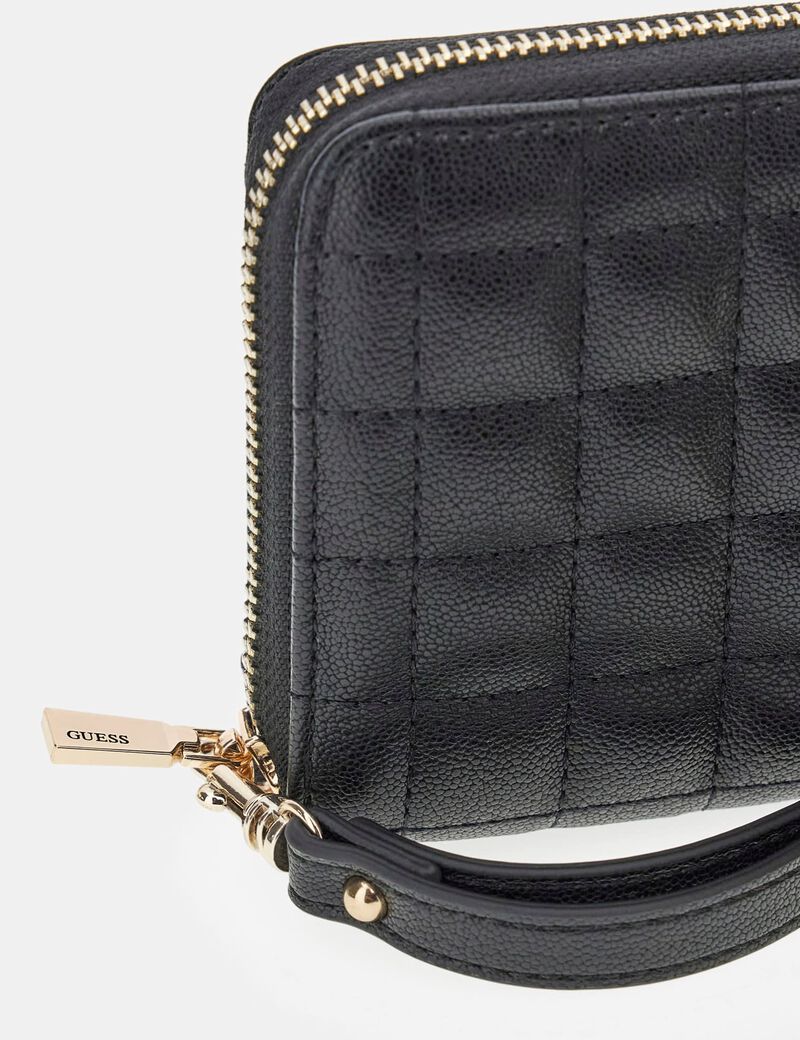 Nadira quilted maxi wallet