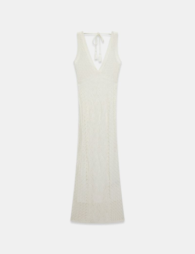 Knitted long dress