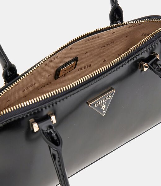 Arnela patent shoulder bag