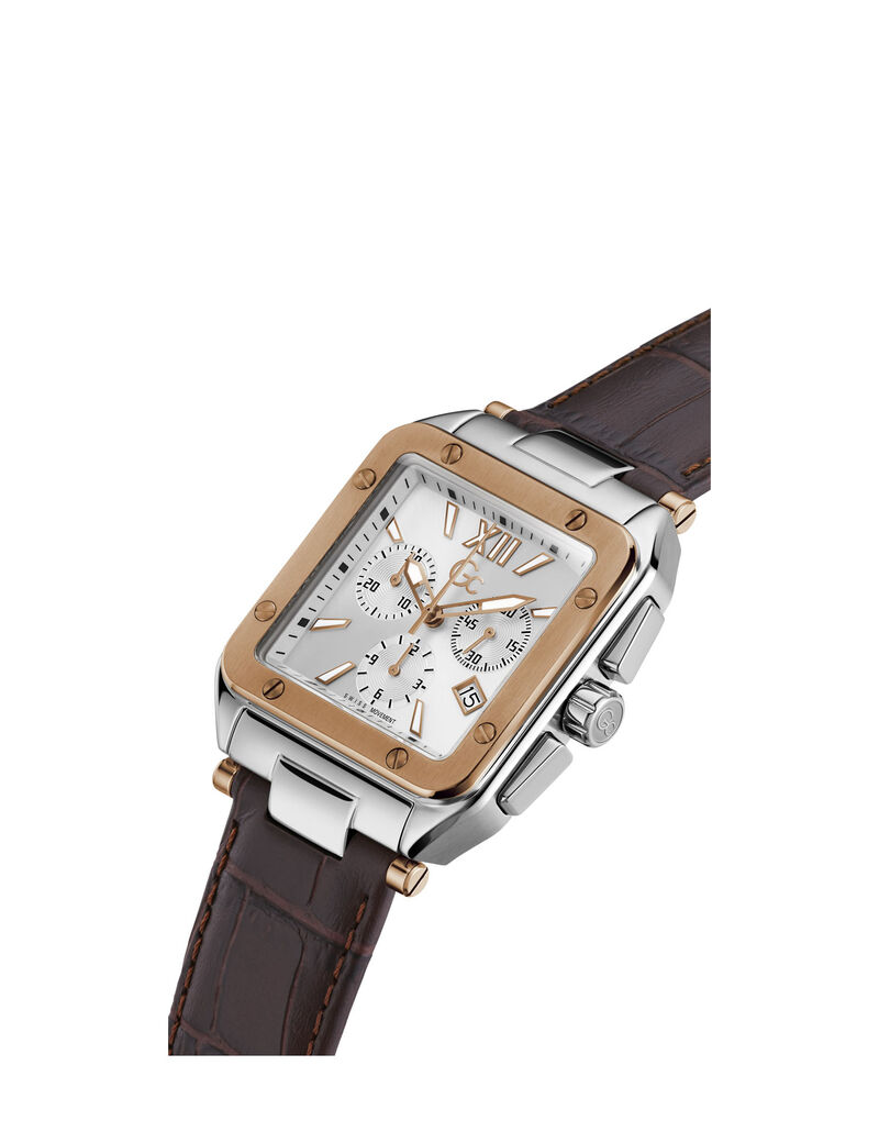 ساعة جي سي مربعة متعددة الوظائف