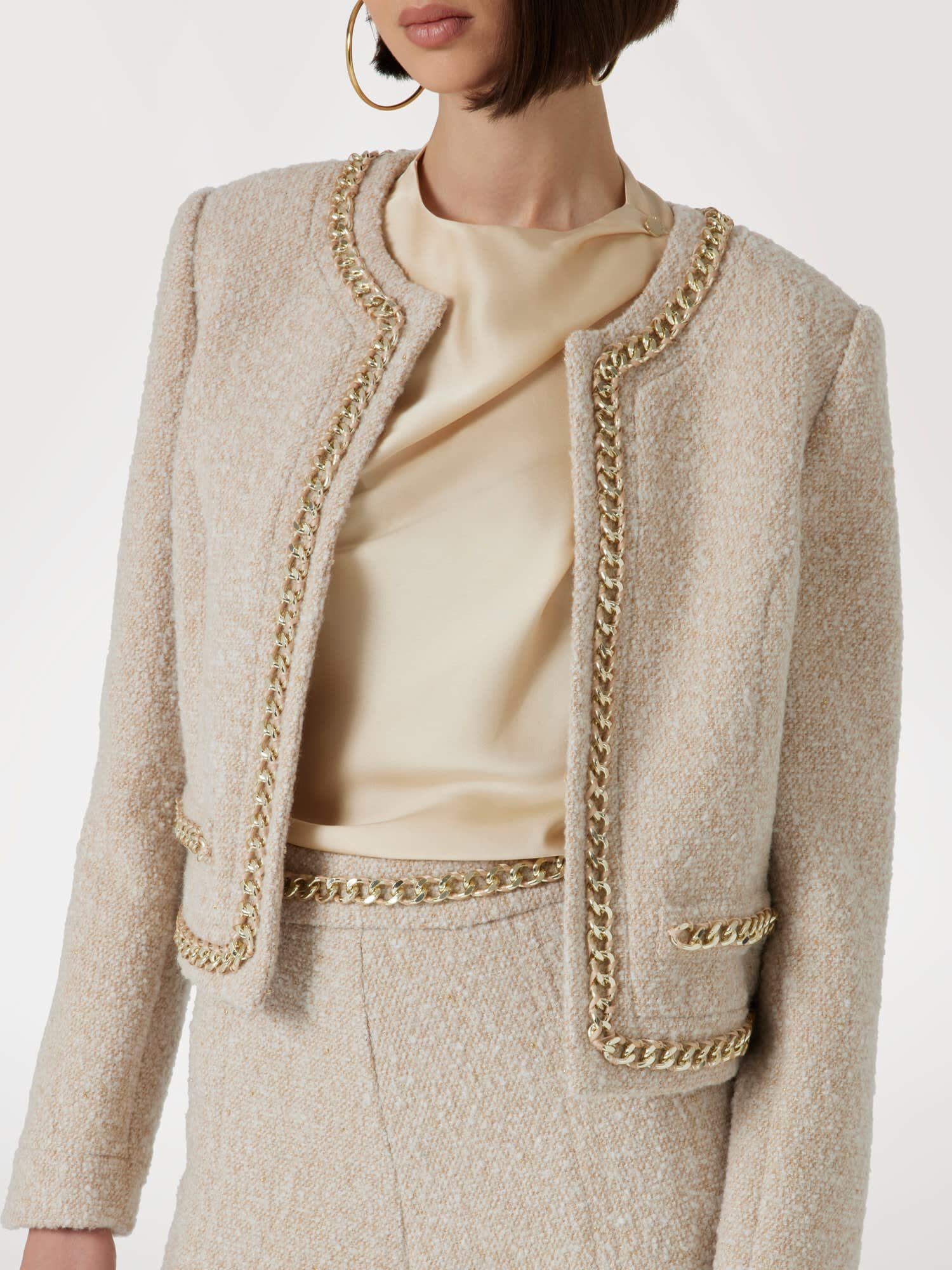 Shop GUESS Online Marciano tweed jacket