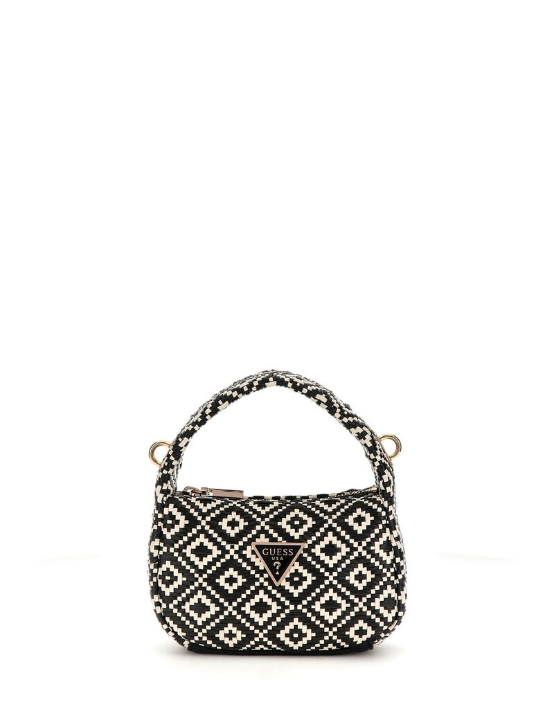 Rianee raffia mini handbag