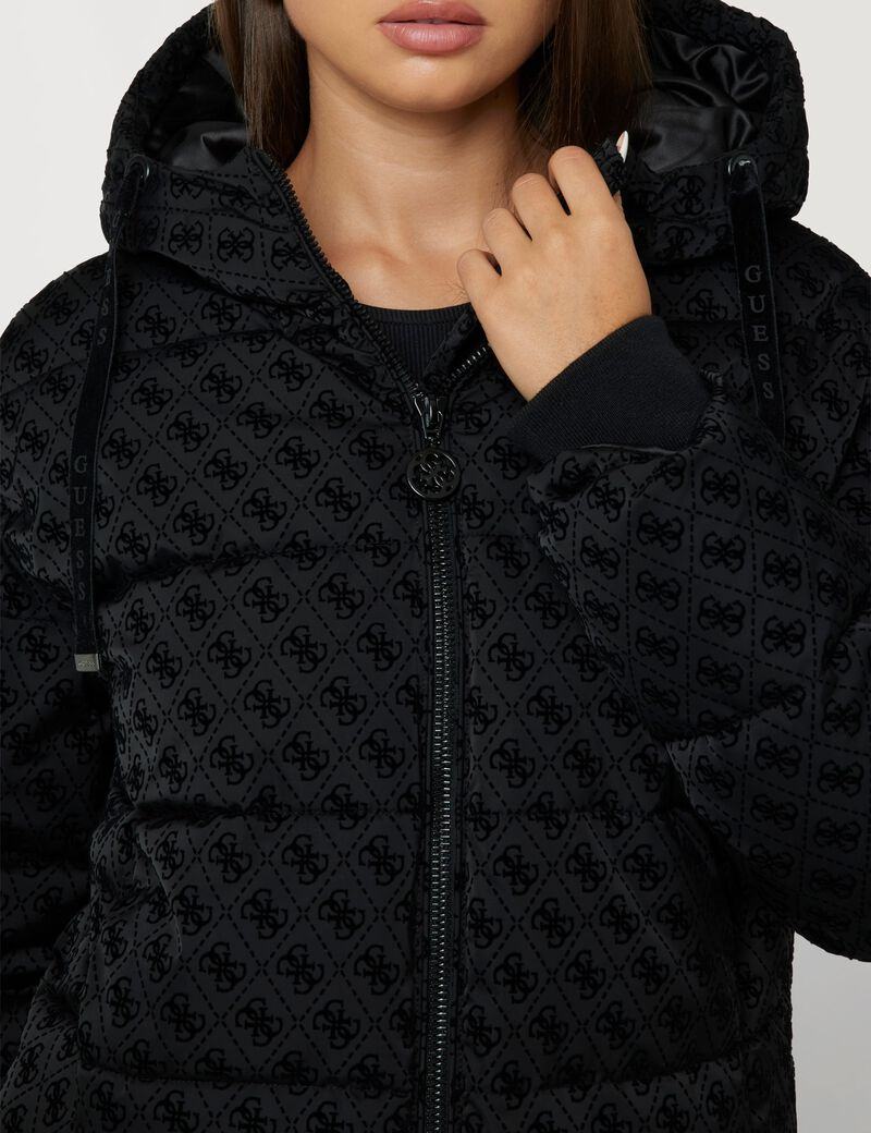 4G logo puffer