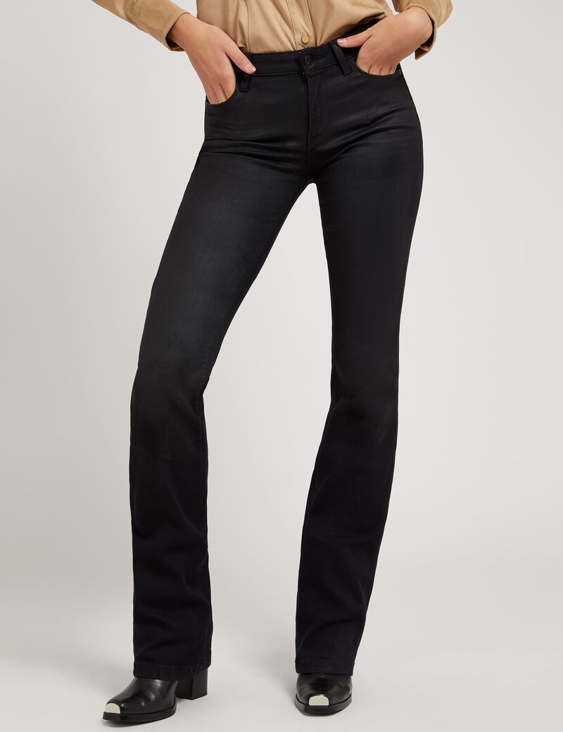 Fit And Flare Denim Pant