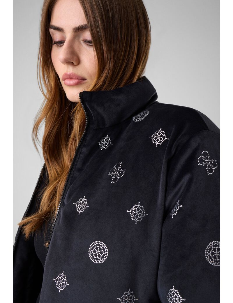جيس amalia allover peony puffer jacket