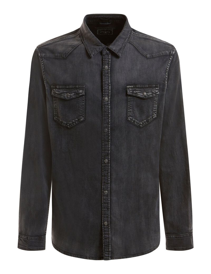 Slim Fit Denim Shirt