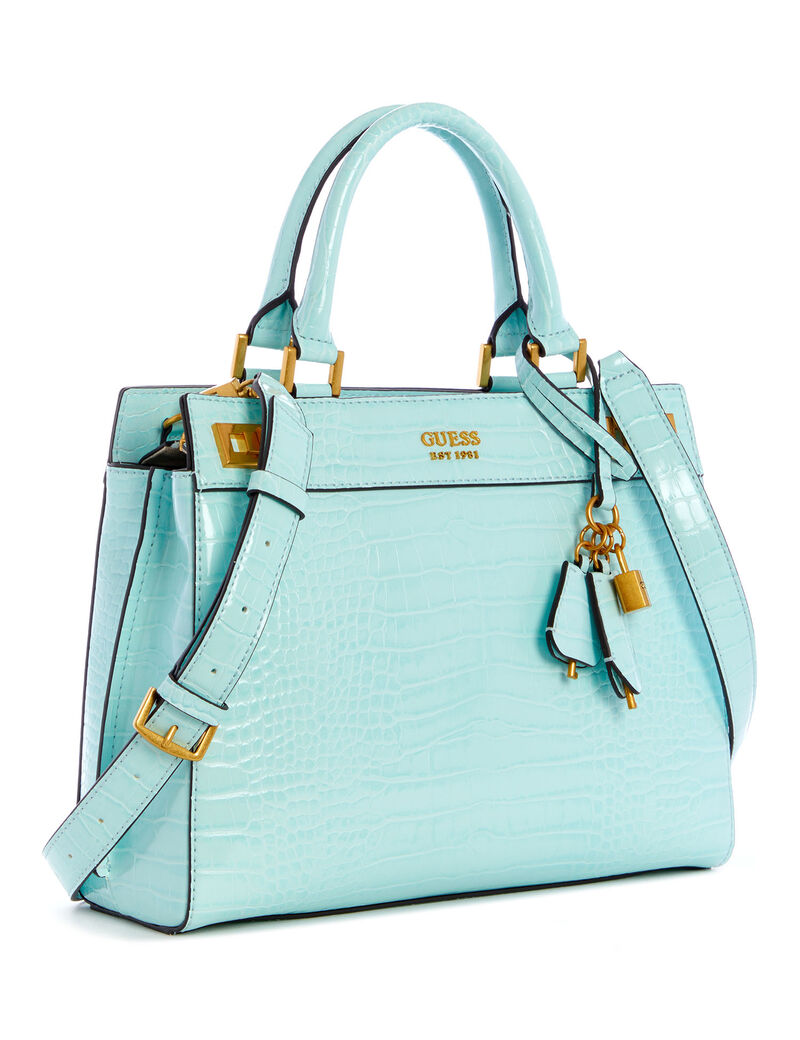 Katey Croc Luxury Satchel