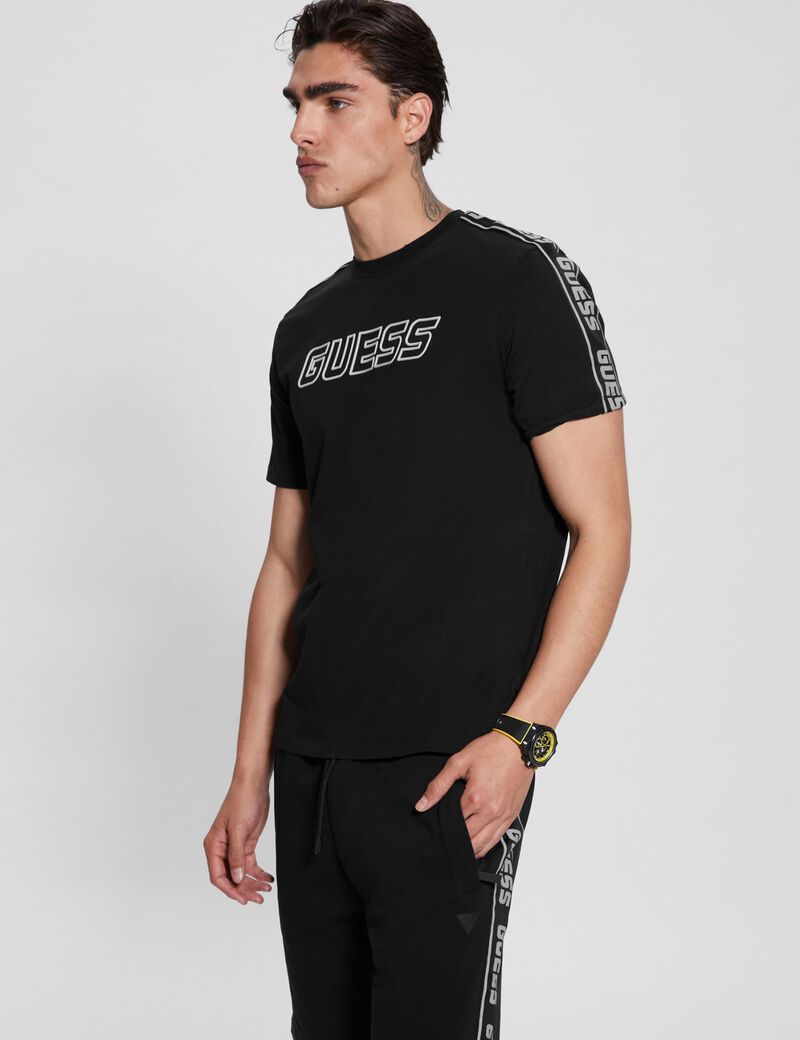 Front logo stretch t-shirt