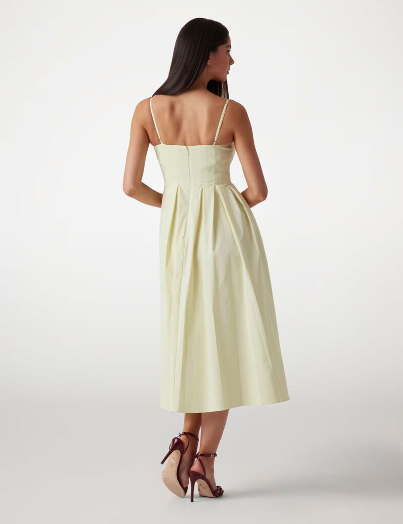 Stretch midi dress