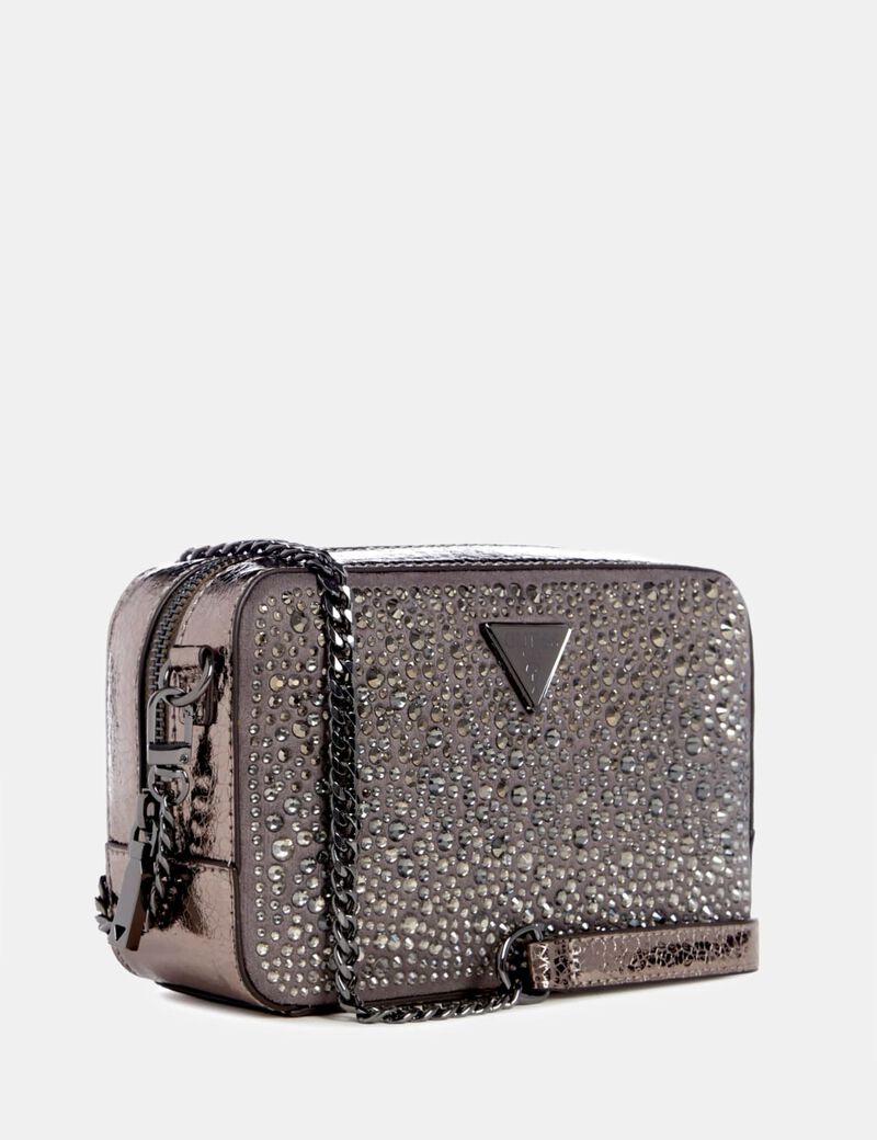 Lua rhinestone crossbody bag