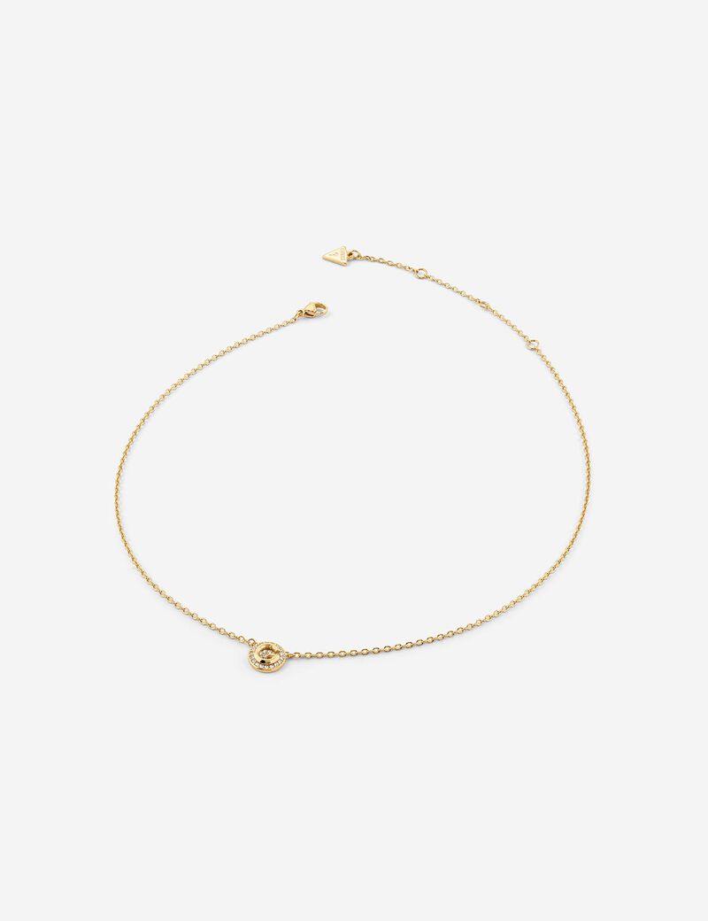 G crystal necklace