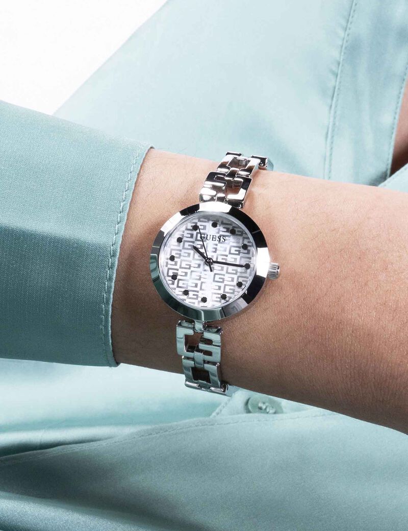 Silver-tone Analog Watch
