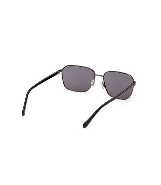 Metal Sun Glasses M Shiny Gunmetal Smoke