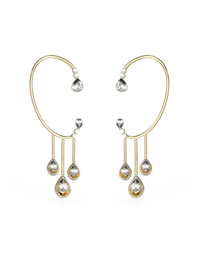 90mm Drops Triple Earcuff