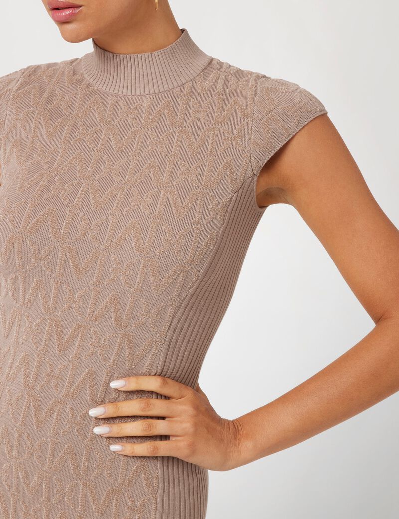 Marciano bodycon mini sweater dress