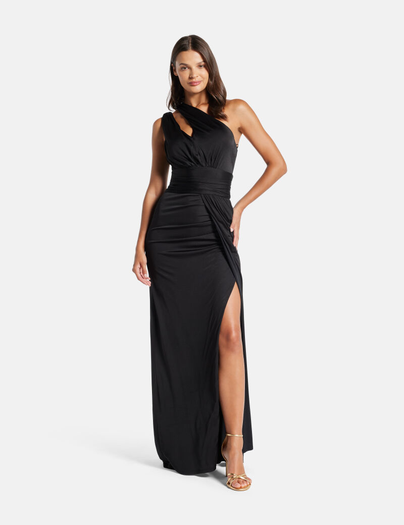 Patty one shoulder long dress