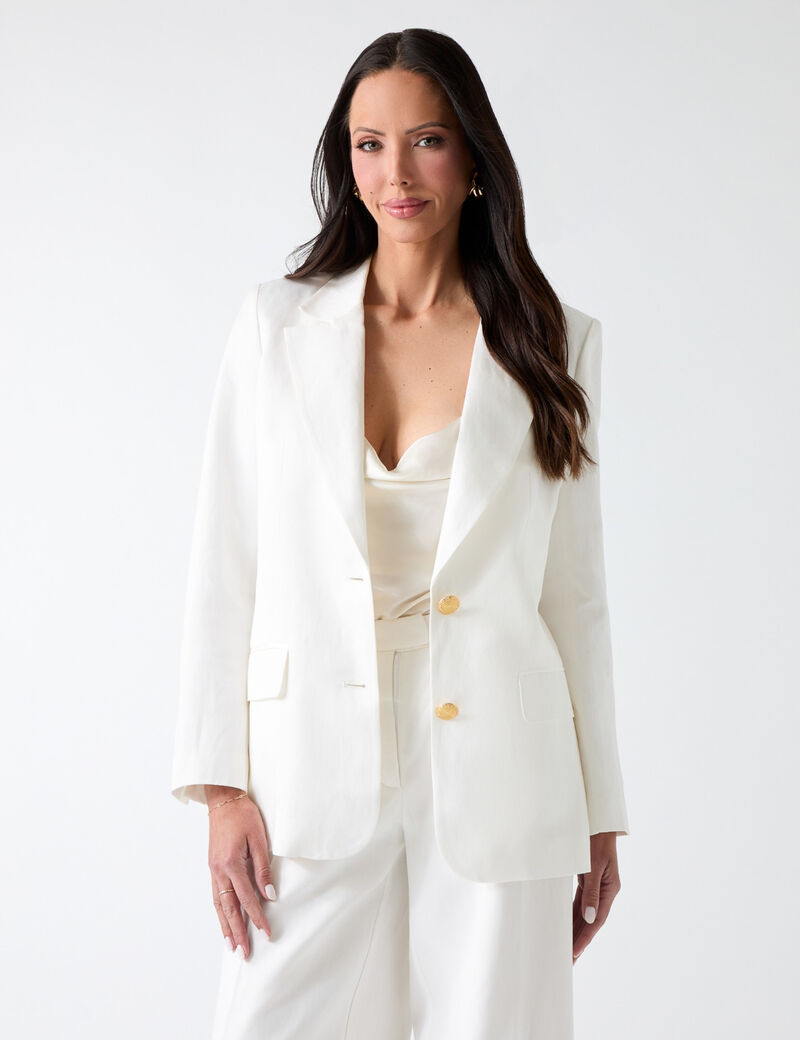 guess marciano single breasted blazer