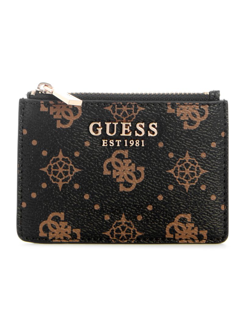 guess carrie logo credit card case