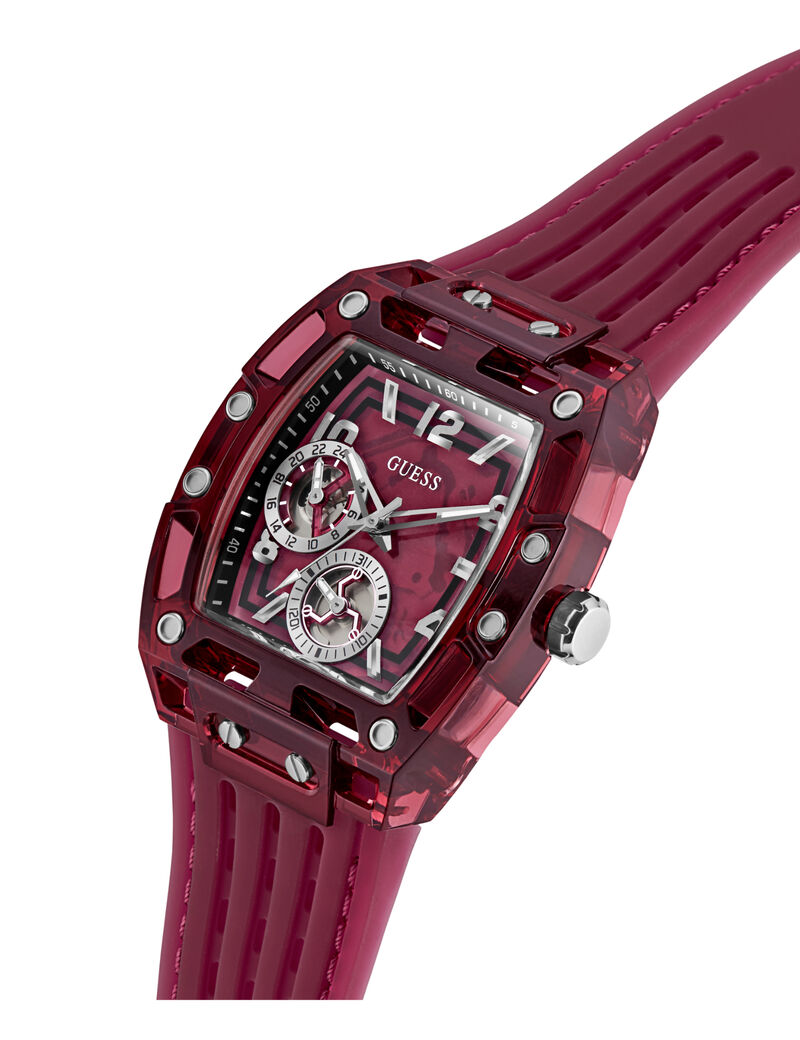 Mens Color Rectangle Analog Watch