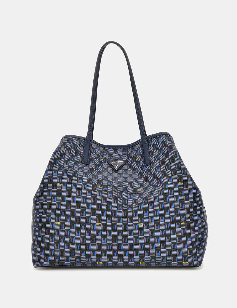 G Wave geometric-print shopper
