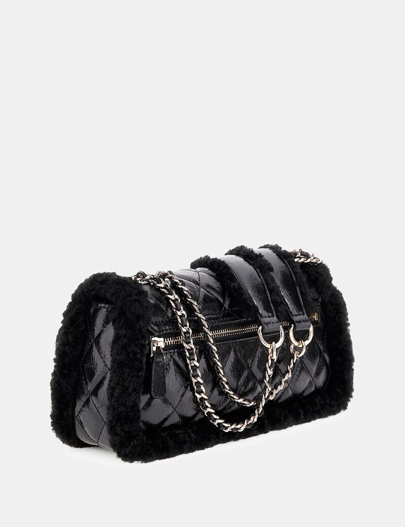 جيس cristi faux fur mini crossbody bag