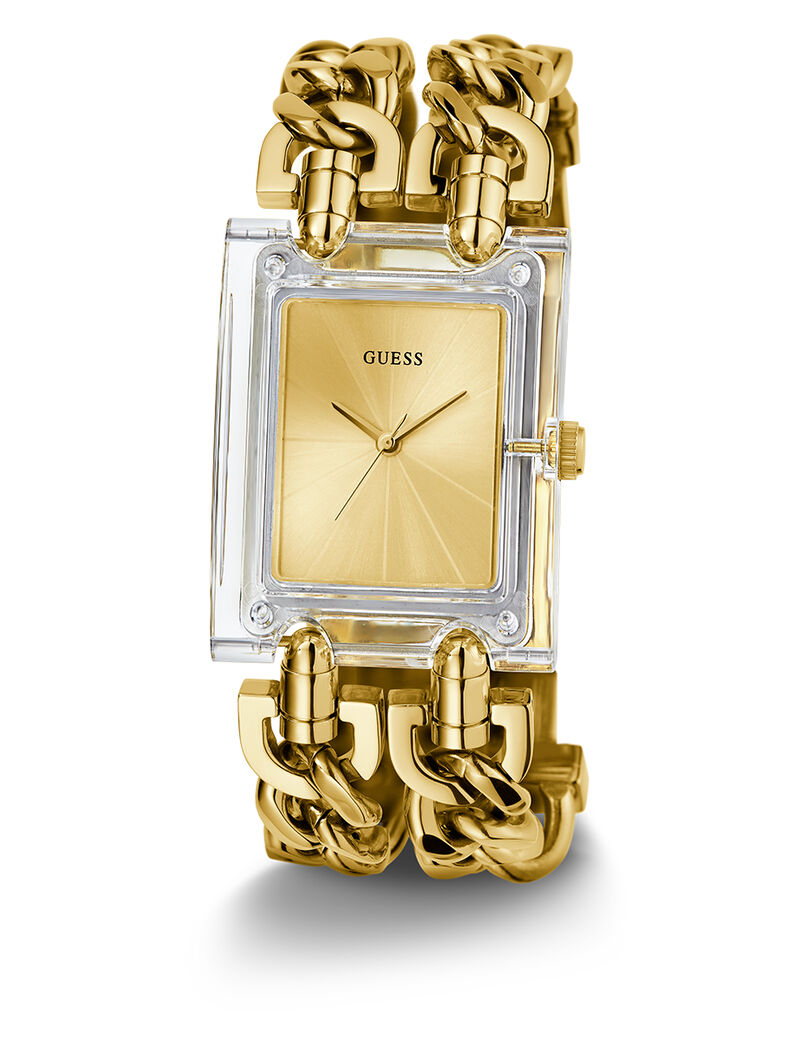 Ladies Gold Tone Analog Watch