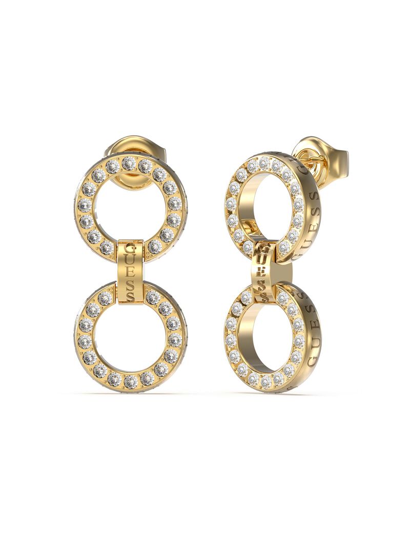 Circle Lights Women'S Earring