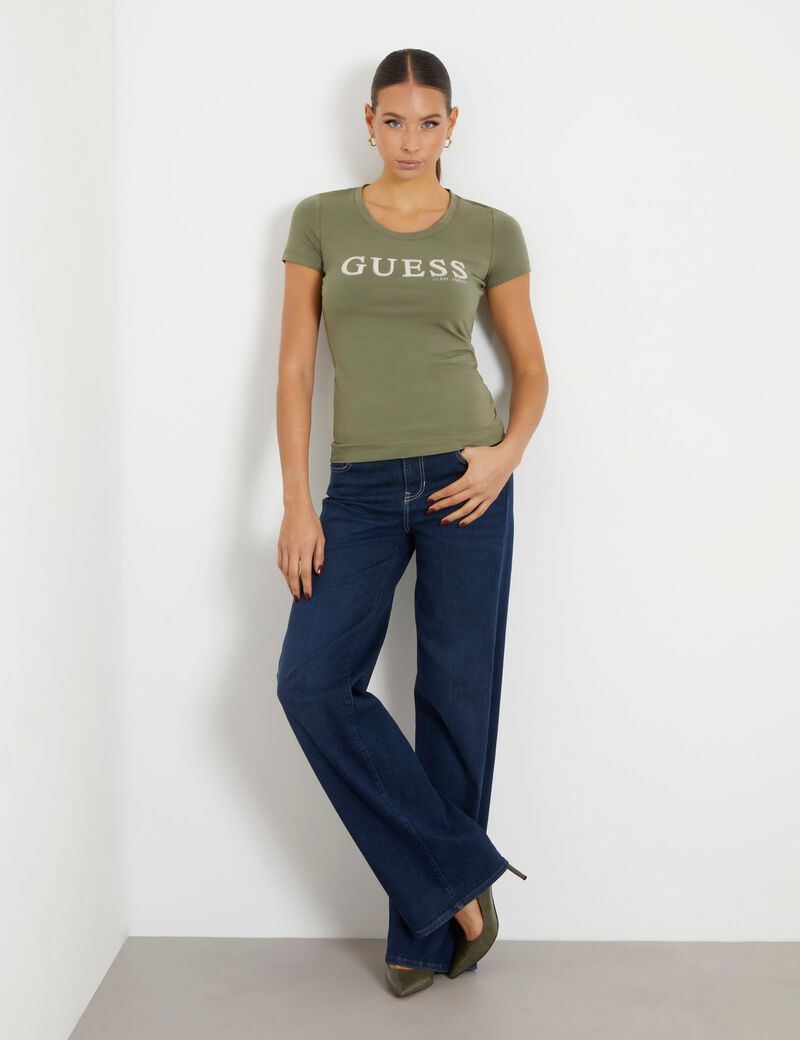 Front Logo Stretch T-Shirt
