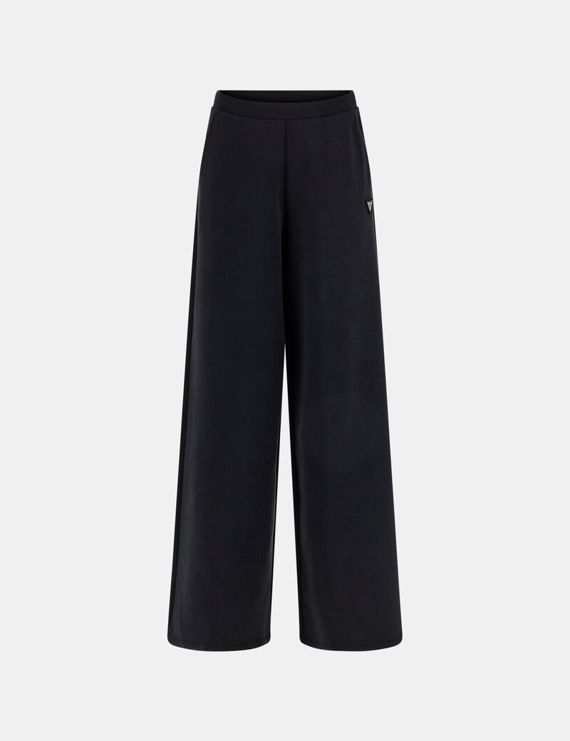 بنطال واسع الساق متوسط ​​الارتفاع