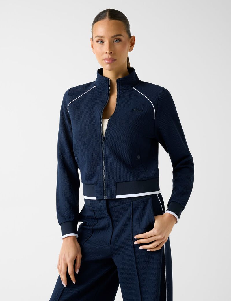 SARAH PIQUE HN FULL ZIP JACKET