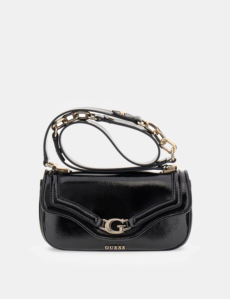 Dea patent mini crossbody bag