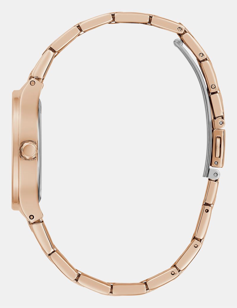 Stainless steel analogue watch