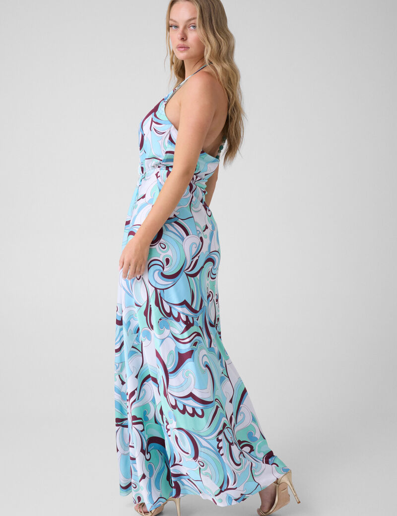 جيس marciano printed maxi dress
