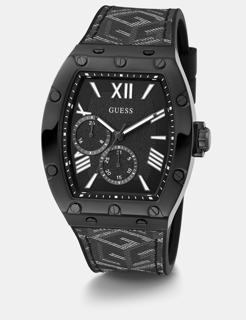 Multi-function watch with G Cube print