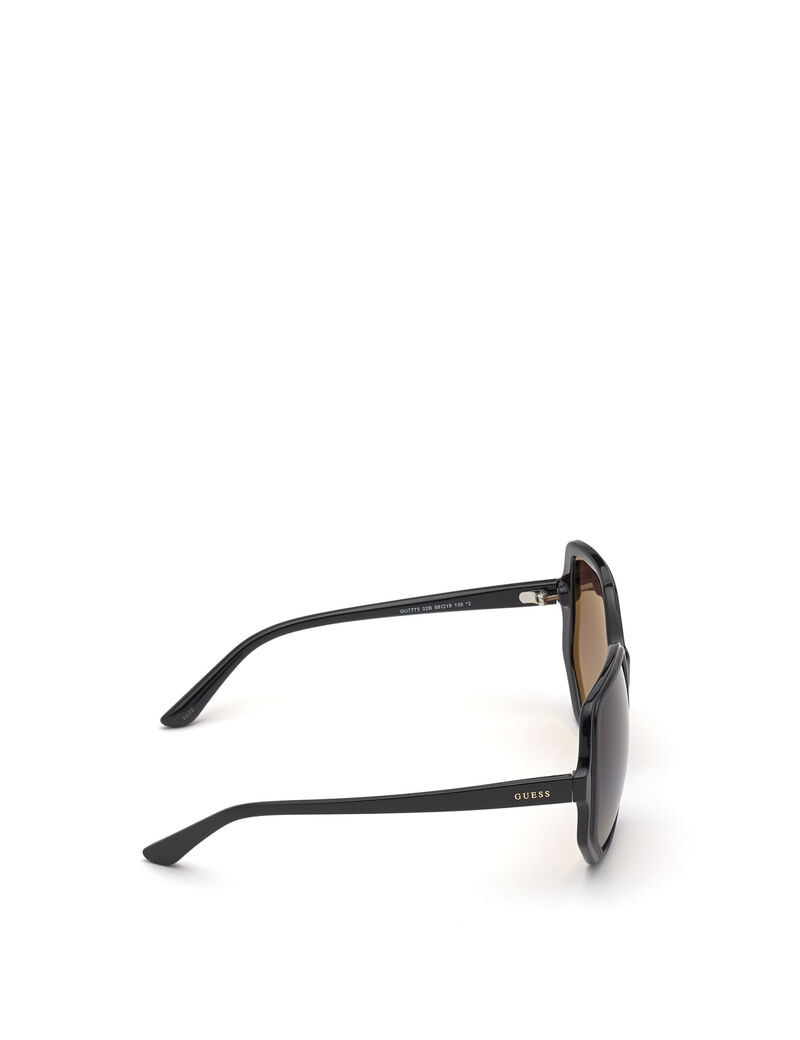 نظارات شمسية مع إطار بتصميم هندسي