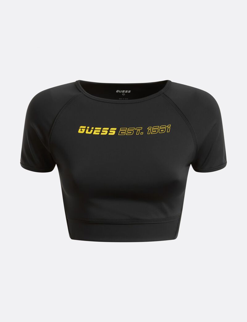 Logo Crop Sport Top