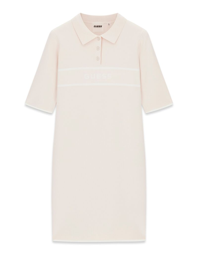 Polo mini sweater dress
