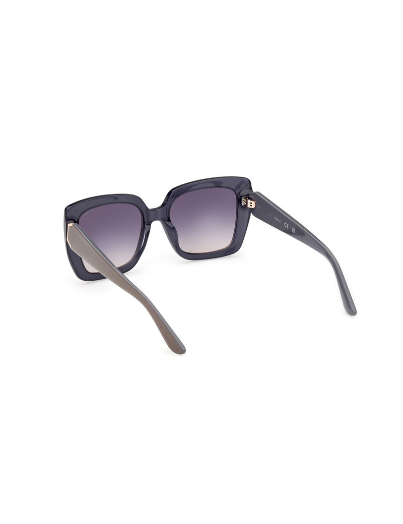guess geometric sunglasses