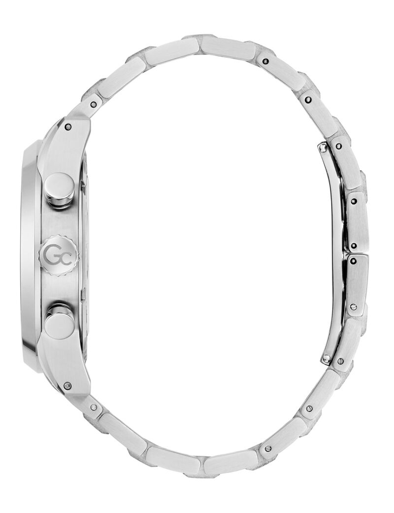 Gc Dress Men S 3540 D Mvmt Blue Dail 10 Amt Silver Stainless Steel Brct