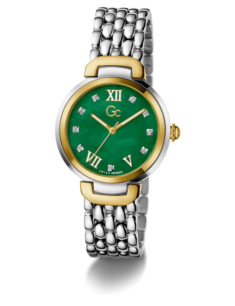 Gc Allure dual tone metal watch