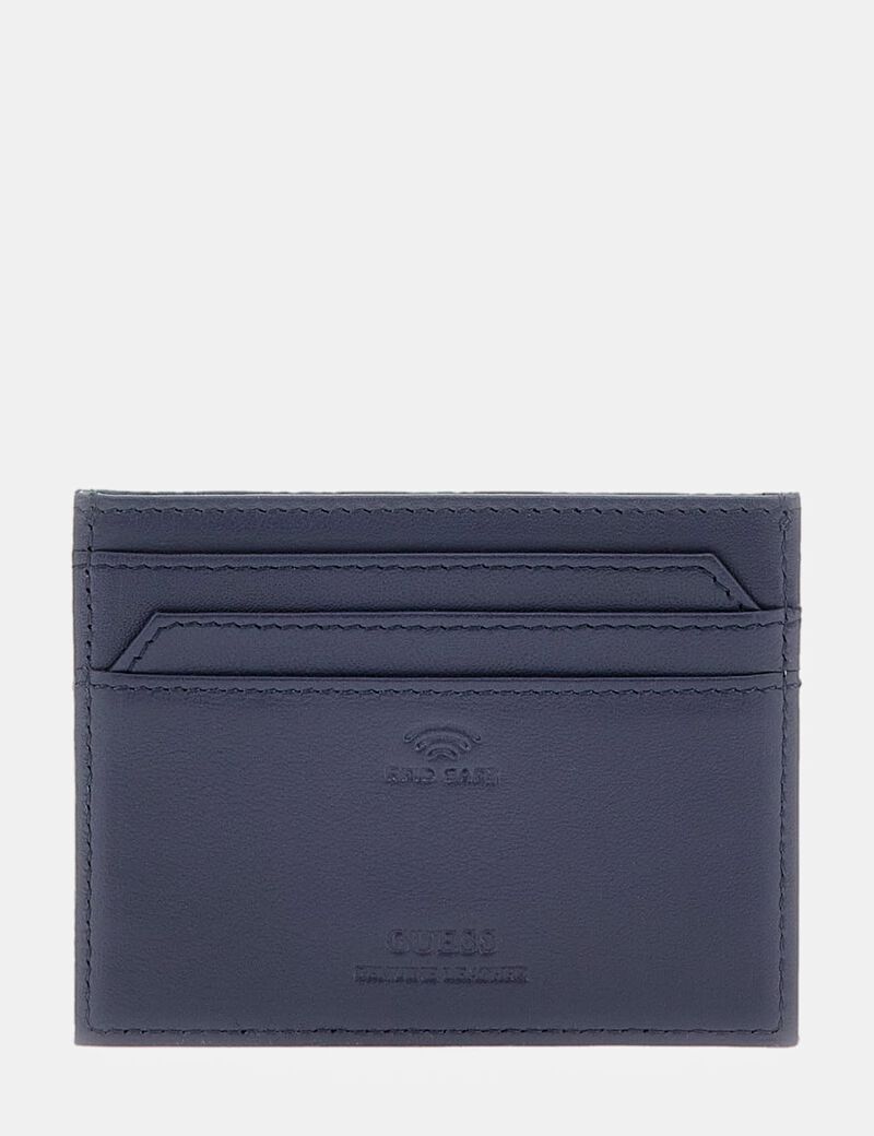 حامل بطاقات ائتمان تورينو من الجلد الطبيعي