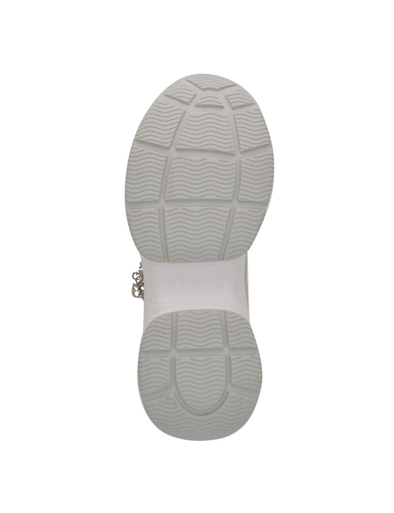 Harpaa Lace Up Chain Link Charm Platform Sneaker