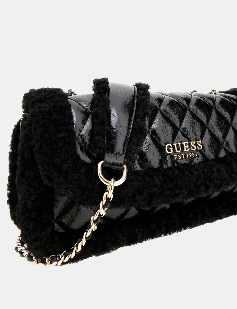 جيس cristi faux fur mini crossbody bag