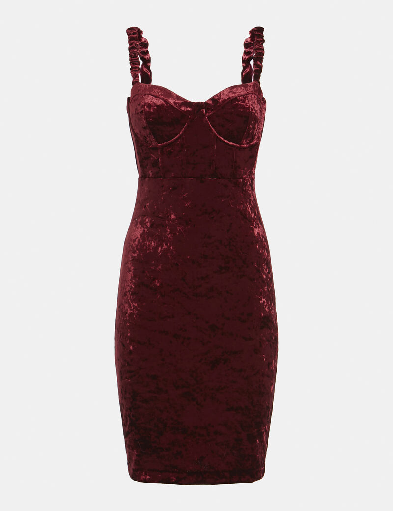 Gianna Velour Dress