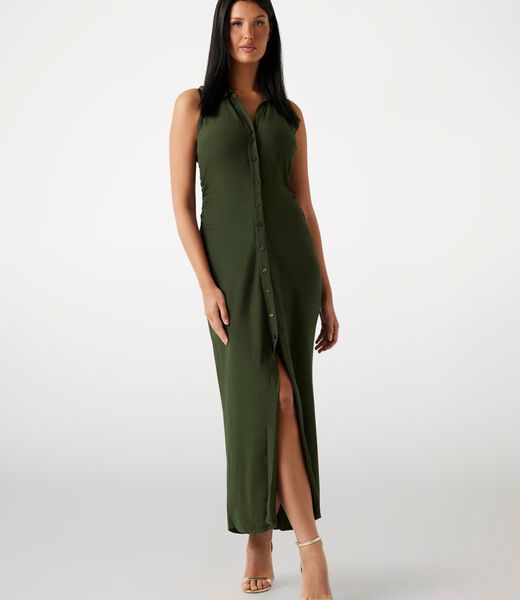 Button-up long dress