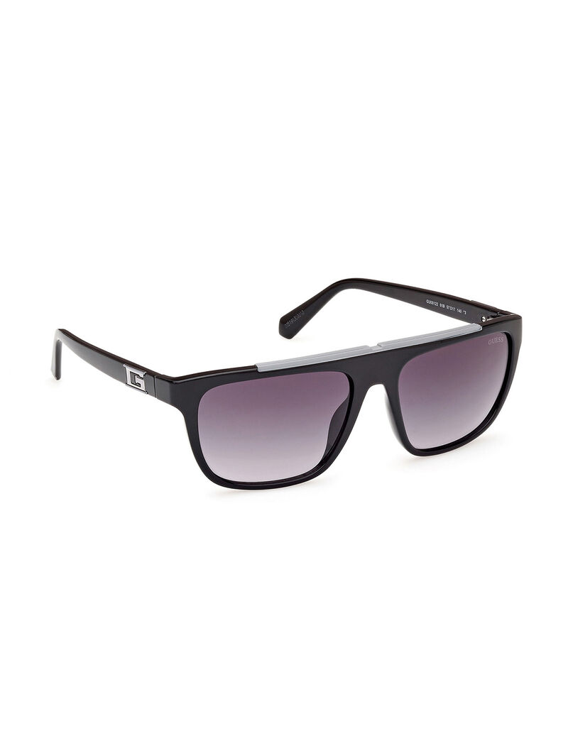 Rectangular Full Rim Sunglasses