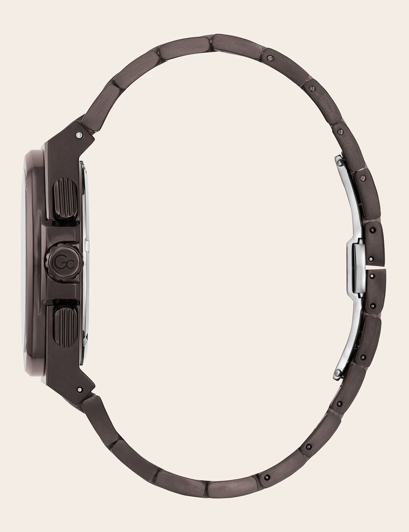 GC steel chronograph watch