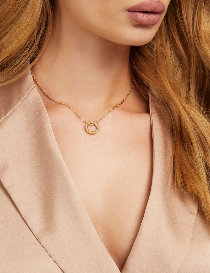 Circle Lights Women'S Necklace