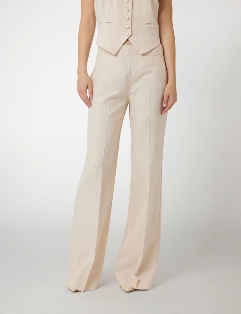 Marciano high rise wide leg pant