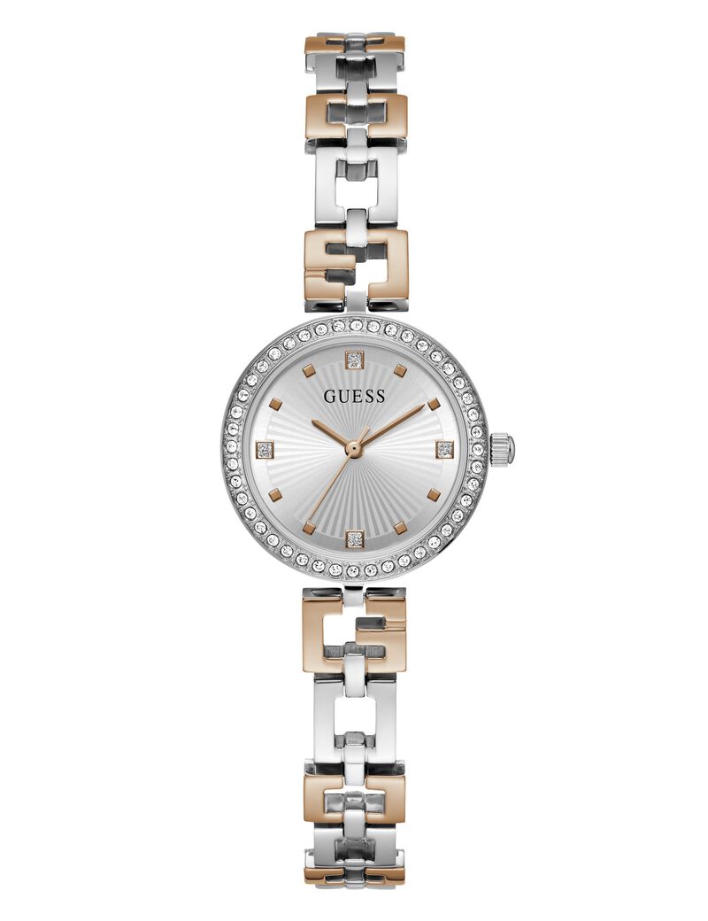 ساعة كوارتز تناظرية من الستانلس ستيل بلونين